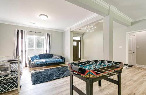 Bennett House | Secluded 18-Acre Retreat in Staley with Game Room