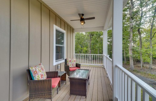 Barboursville House | Secluded Barboursville Home with Covered Porch!
