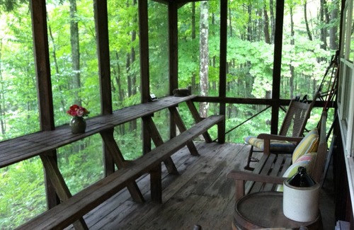 Hartwick Cabin | Secluded Cabin Nestled In The Trees Overlooking Fishing & Canoe Pond