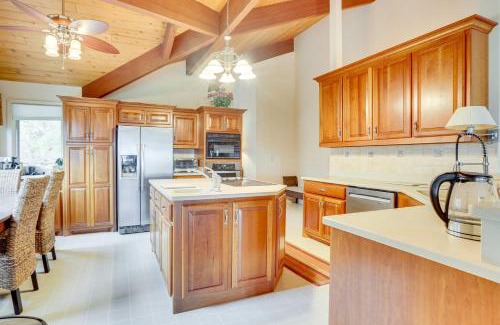 Siler City House | Secluded Countryside Home with Deck in Siler City