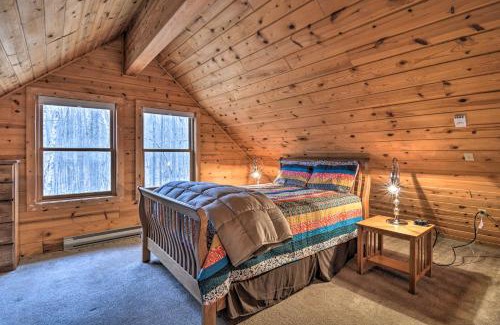 Michaywe House | Secluded Gaylord Cabin with Deck, Fire Pit and Grill!
