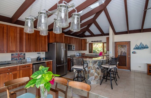 Virgin Gorda Villa | Secluded Oceanfront Caribbean Vacation Villa on Leverick Bay.