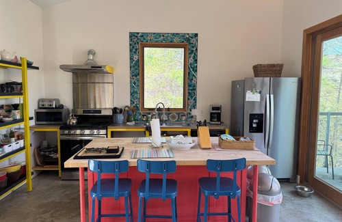 Cornwall Bridge House | Secluded retreat, 13 acres, solar, pool, river views, pet & child friendly