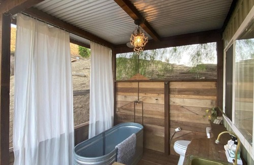 Rainbow CDP House | Secluded Sacred Nature Retreat with Spectacular Views