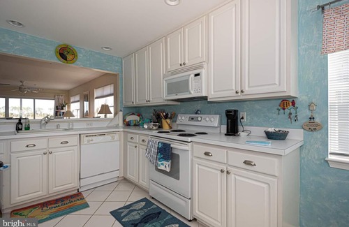 Ocean View Condo | Second story condo with beautiful and relaxing views of Indian River Bay!