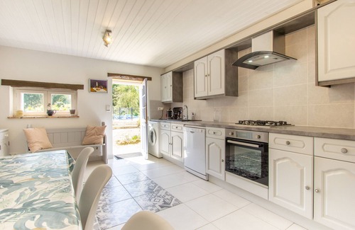 Roumagne Villa | Secure gated/fenced heated pool. Short drive to historic towns and restaurants