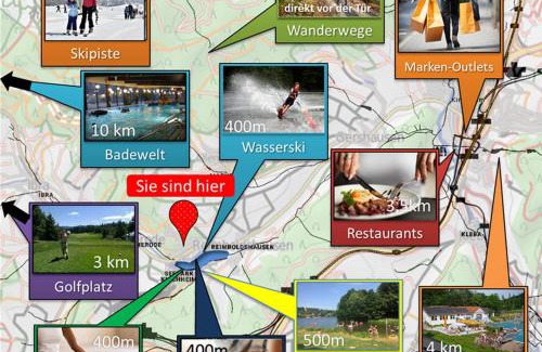 Kirchheim House | Seepark Kirchheim Ferienhaus bei Nina mit Sauna