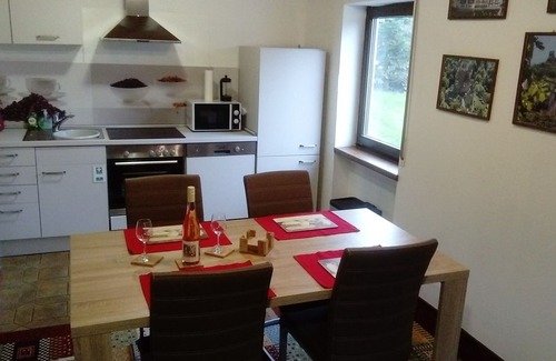 Koppelberg Apartment | Self-contained holiday flat with garden access and views of the Mosel vineyards