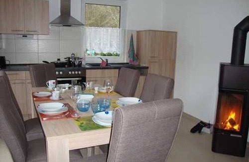 Krakow am See House | Semi-detached house Amsel - Semi-detached holiday home by the lake & forest