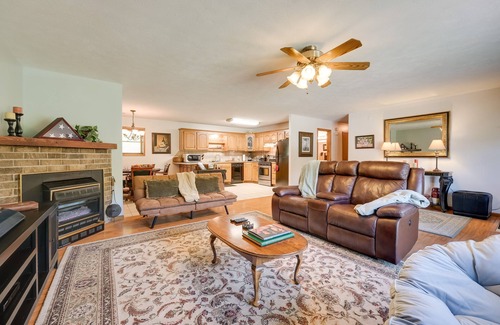 Squires House | Serene Ava Countryside Home w/Deck & Fire Pit