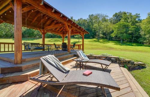 Squires House | Serene Ava Countryside Home with Deck and Fire Pit