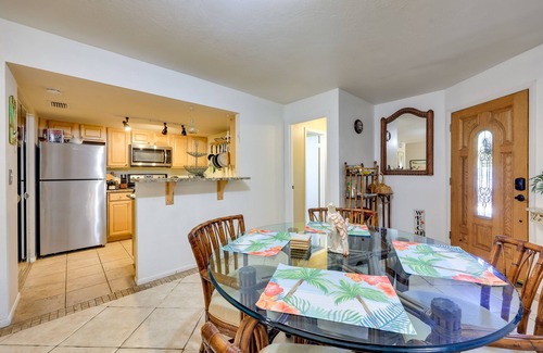 Vilano Beach House | Serene St Augustine Townhome: Walk to Beach!