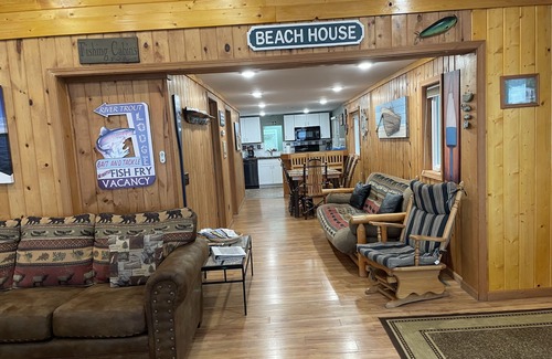 Gaylord Cottage | Serenity Beach Haus – Hot Tub & Fire Pit, Near Hiking, Skiing & Snowmobiling
