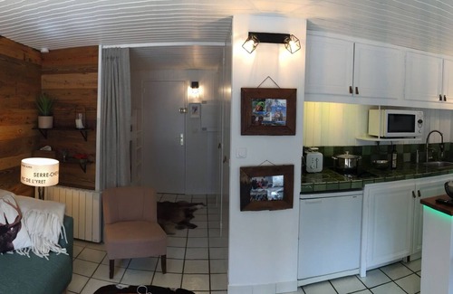 Saint-Chaffrey Apartment | Serre Chevalier Chantemerle T2 + sleeping area in the DRC for 6 people