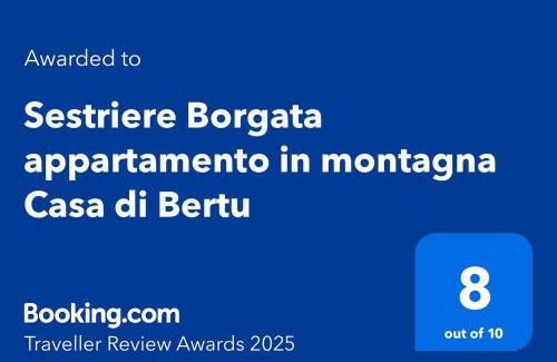 Borgata Sestriere Apartment | Sestriere Borgata appartamento in montagna Casa di Bertu