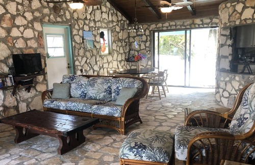 Bennett's Harbour House | Shangri-La- beach front views of crystal-clear blue waters and surreal sunsets.