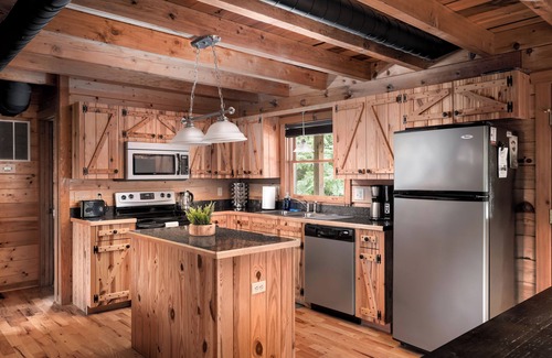Dyke Cabin | Shenandoah Log Cabin *Hot Tub* *Indoor Fireplace*