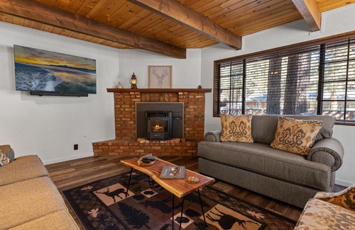 Woodlands House | Shepherd's Cabin - Gambrel cabin, spacious while still being cozy and inviting!