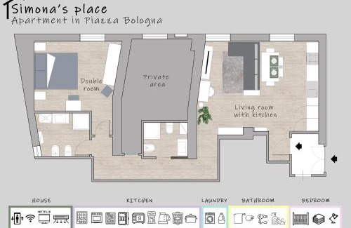 Universita Apartment | Simona's place! Apartment in Piazza Bologna