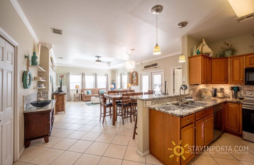 Safe Harbor House | Single Story 3 bedroom townhome just off of 11th. King bed