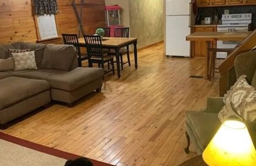 Johnstown Cabin | Ski-in Adirondack cabin, base of Royal Mountain, under hour to Gore and Saratoga