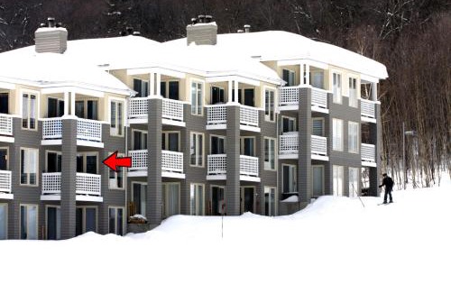 Stoneham Apartment | Ski-in, ski-out chaleureux studio loft au pied des pistes de ski