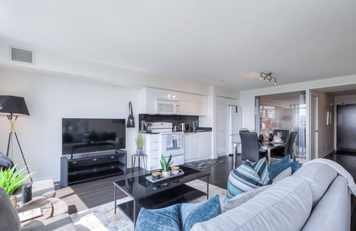 CityPlace Apartment | Skyline Waterfront Retreat