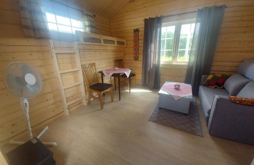Hattfjelldal Ski Chalet | small camping cabbin with bathroom near by
