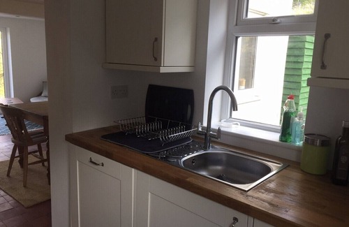 Crynant Cottage | Small cottage with wonderful sea view from the terrace, sleeps 2 to 4 adults