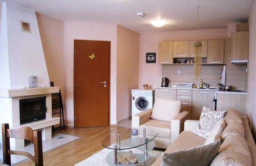 Old Town Apartment | Solar nest with fireplace, terrace and panoramic view, 700 m from ski lift