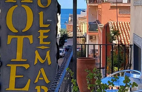 Villagonia Apartment | Sole Mare Giardini Naxos 'Twin Room with External Terrace' with Private Terrace