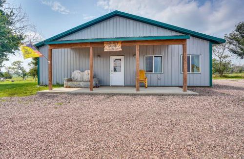 Fedora House | South Dakota Nature Getaway with Hot Tub