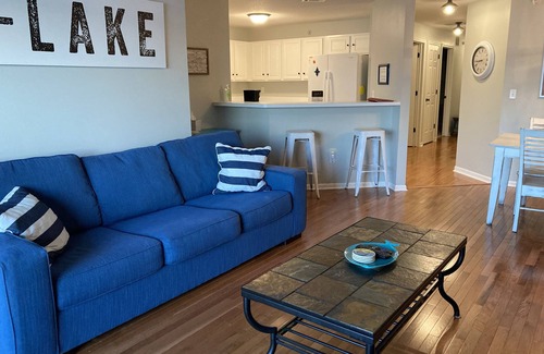 East Jordan Condo | South Shore Haven - Lake Charleviox Waterfront Condo