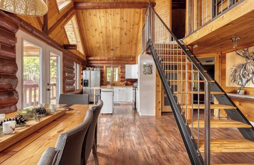 Saint-Michel-des-Saints Ski Chalet | Spa and Great Comfort - Le Bo Bois Rond