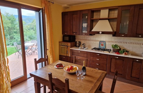 Castelnuovo di Garfagnana Villa | Spacious 7 bedroom, 8 bathroom villa, spa pool, walk to restaurants, great view.