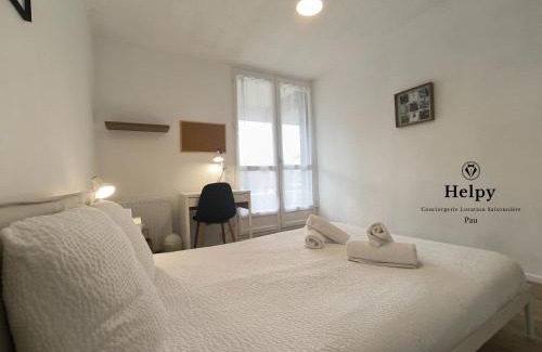 Dufau-Tourasse Apartment | Spacieux-3 chambres 4 pers-Calme-pking-5mn centre