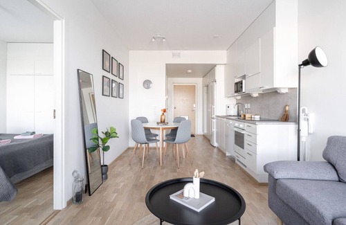 Tampere Apartment | Spacious 1BR Apartment with Sauna along the Tram Route!