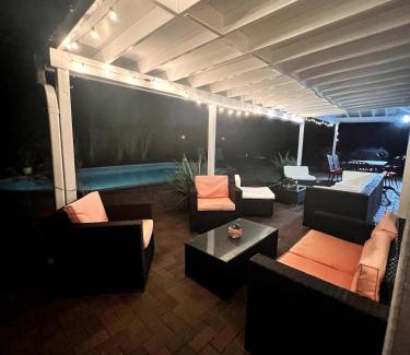 Lighthouse Point House | Spacious 4BR 3BA w Heated Pool, 3 Miles to Beach