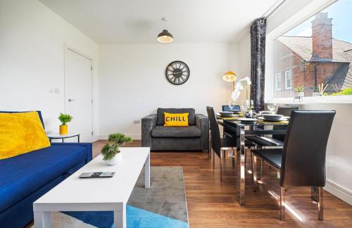 Hinckley Apartment | Spacious and Bright 2 Bedroom Apartment, Sleeps 6, 1st Floor with Free Parking, Business and Leisure by Jesswood Properties