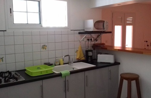 Riviere-Salee Apartment | Spacious and pleasant T2 on the ground floor with large veranda