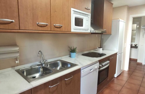 Calafat Apartment | Spacious apartment overlooking the community pool. Ideal for children.