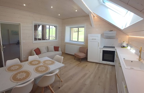Burdignin Apartment | Spacious apartment in LA ROCHE AUX FEES with sauna and gym