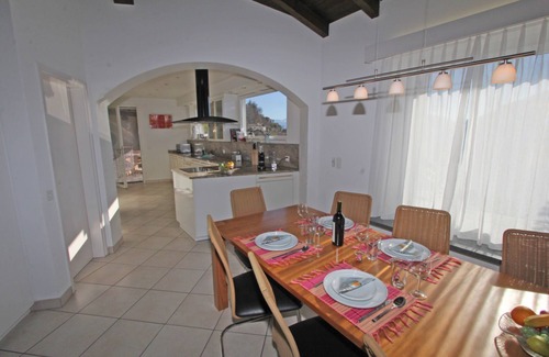 Brione sopra Minusio Apartment | Spacious apartment with its own indoor pool and magnificent panoramic view