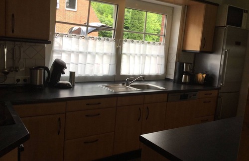 Meppen House | Spacious apartment with garden, terrace and fireplace