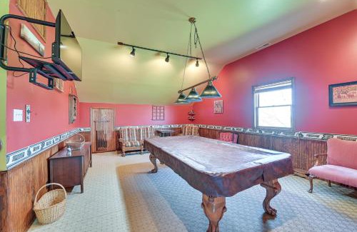 Elizaville House | Spacious Ewing Retreat with Game Room and Fireplace!