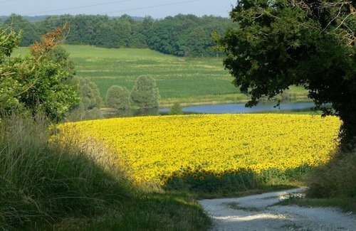 Saint-Romain Cottage | Spacious family cottage near Aubeterre sur Dronne-private pool + beautiful views