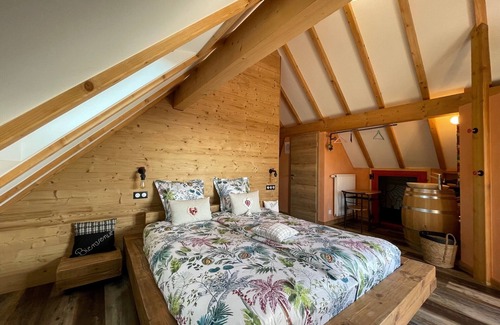 Dambach-la-Ville House | Spacious guest room, balcony, Fiber TV