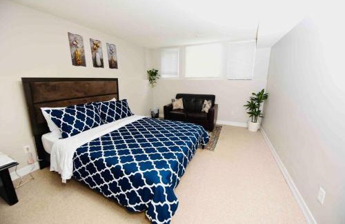 Amherstview Apartment | Spacious Hearth Escape with Natural Light & fireplace