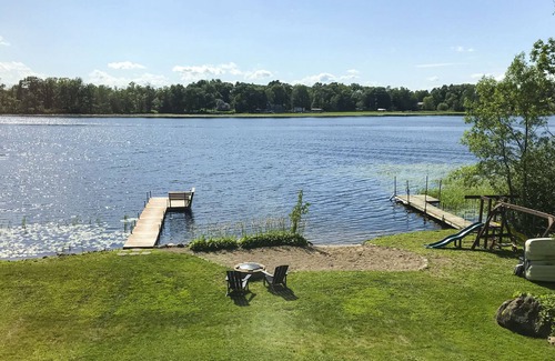 Hillman House | Spacious Hillman Home on Long Lake w/ Dock & Beach