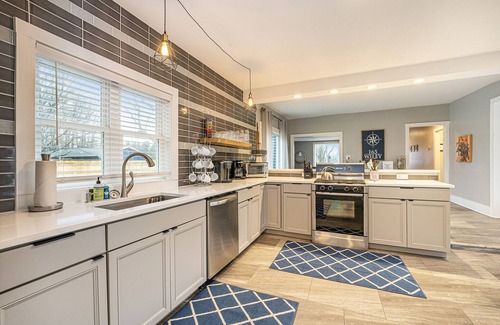 Douglas House | Spacious home close to town with game room & hot tub